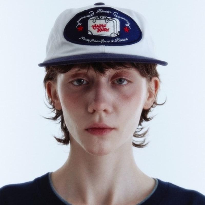 

KINETO Grand Hotel Luggage Ball Cap_Cream/Navy_W OS