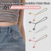 Jeans Waist Adjuster 5/10Pcs Tightener for Pants Reusable Cincher Clip Waistline Modification Tool Loose Jeans No Sewing Trousers Leg Shortening