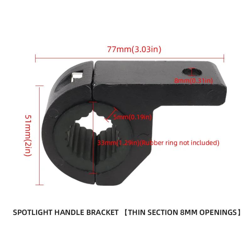Motorcycle Headlights support aluminum alloy headlight brackets motorcycle Fog lights stand moto lamp light holder accessories