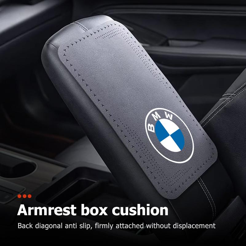 Universal Car Seat Protection Center Console Armrest Mat For BMW 1 3 5 7 Series M F01 F20 F10 F13 E52 E53 E60 E93 wzdr27