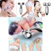 Luxurious 3d Roller 360 Rotate Silver Face And Body Sculpting Tool With Premium Quality