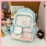 Kawaii Asian Style College Backpack With Padded Shoulder Straps For Teens