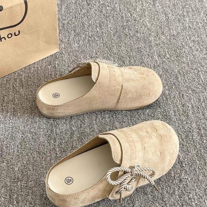 One-pedal Sandals Women's New Summer with Skirt Bag Head Half Slippers Lazy Shoes