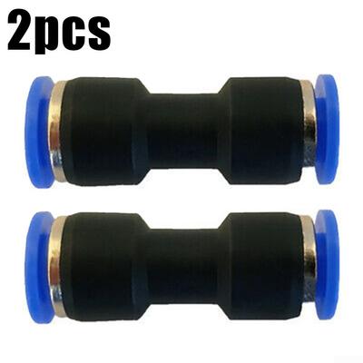 Conector de unión recta neumática confiable y resistente, tubo de 6 mm de diámetro exterior