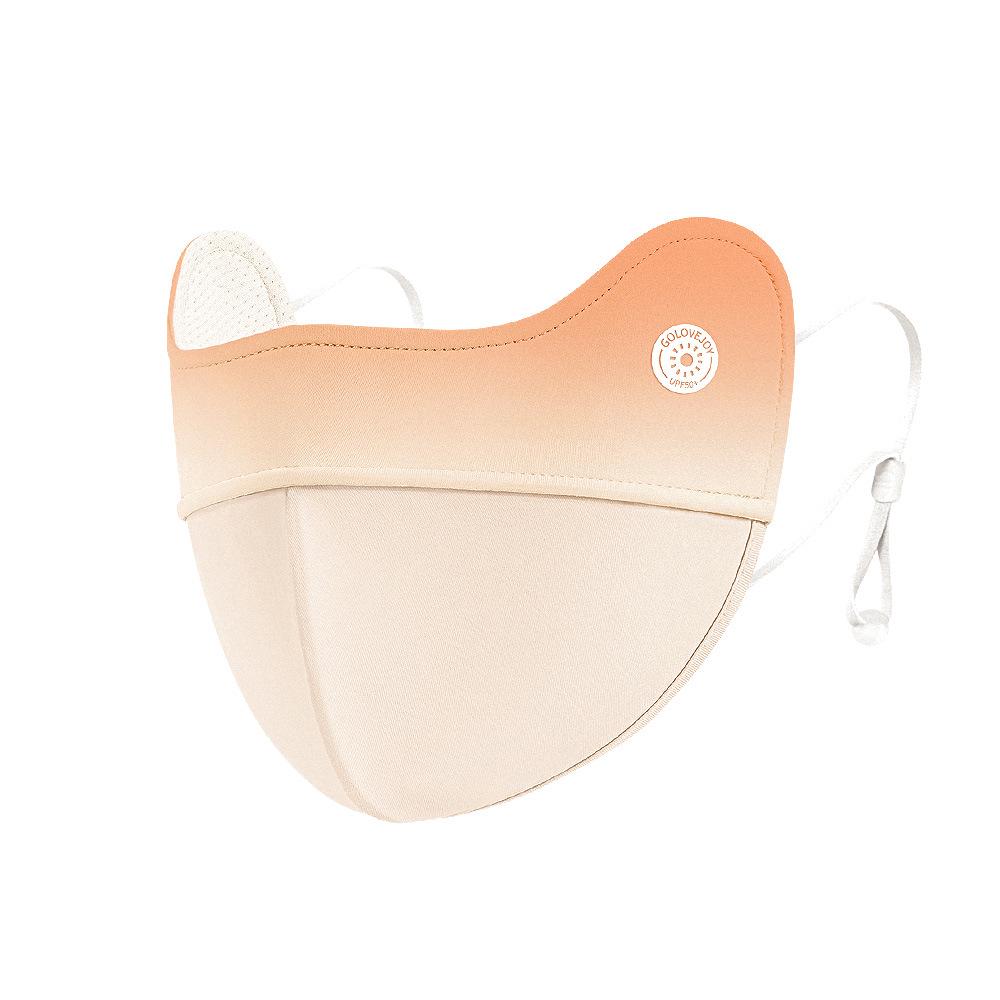 Women's Summer Cycling Sunscreen Mask - Breathable Ice Silk with Eye Corner Protection