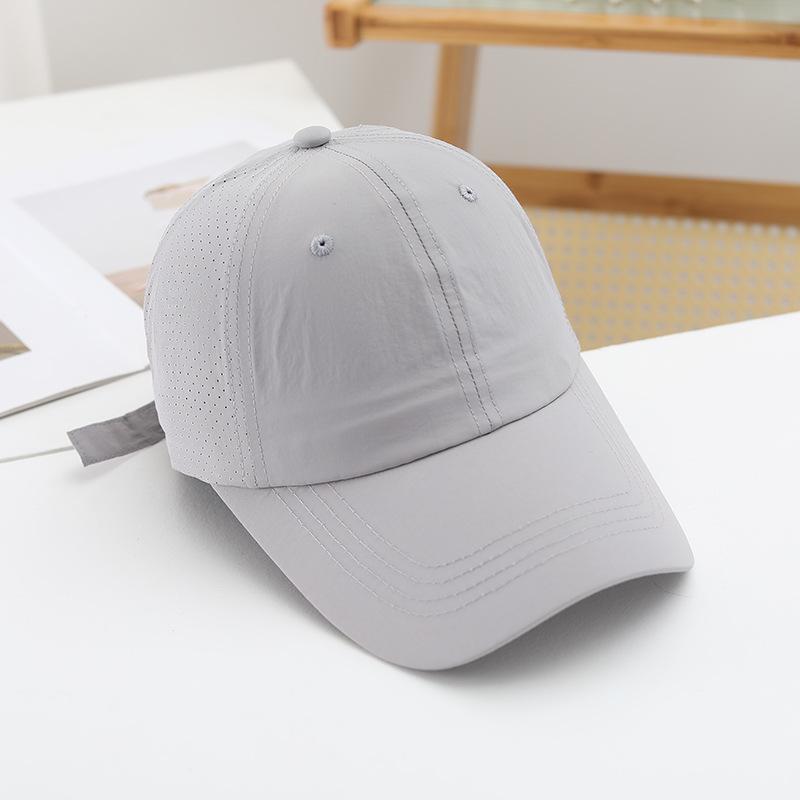 Summer New Mesh Light and Breathable Sunscreen Hat Outdoor Sports Running Soft Top Quick Drying Cap Baseball Cap