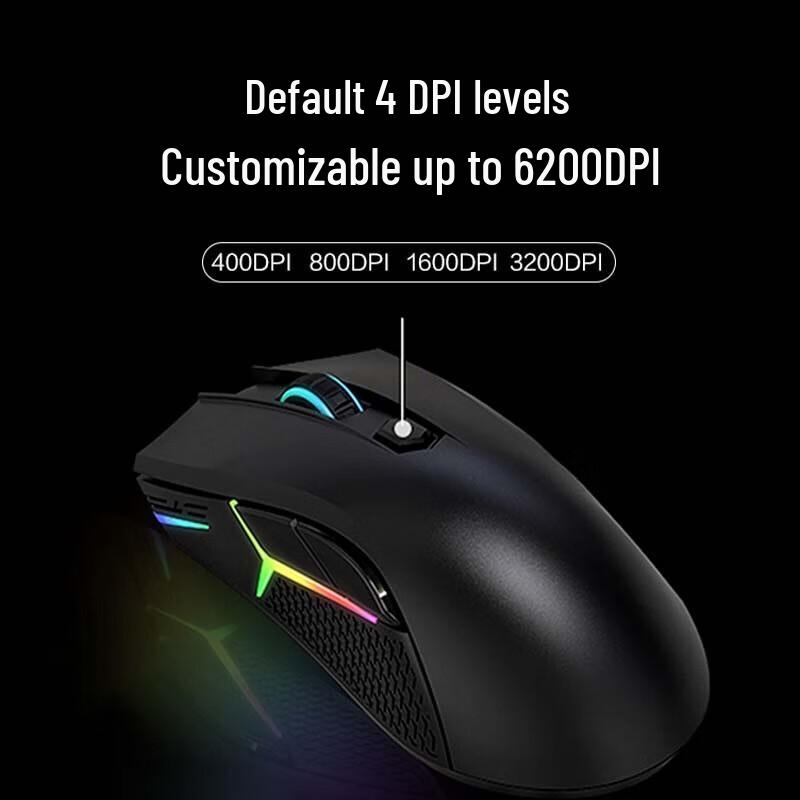 Lenovo Legion HEADSHOT Wired Gaming Mouse