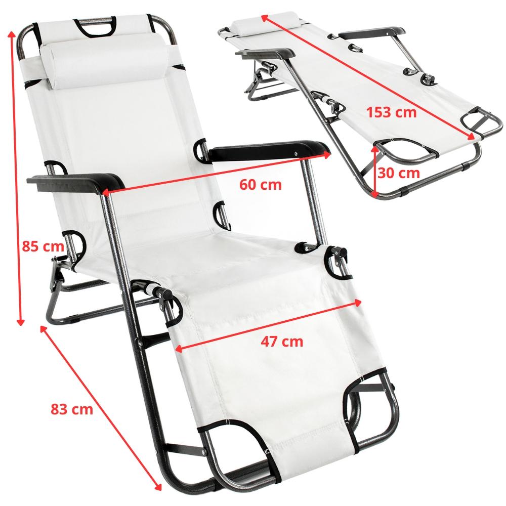 Folding Zero Gravity Beach Chair, Garden, Tourist, Gift