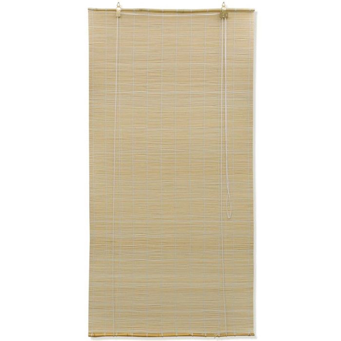 VidaXL Store roulant en bambou 140 x 220 cm Naturel