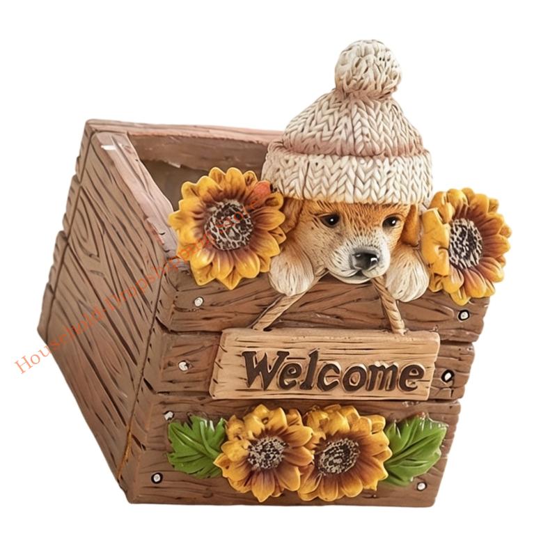 Artistic Resin Succulents Planter With Fun Animal Motifs Animal Resins Planter Suitable For Succulents Arrangements 85AD