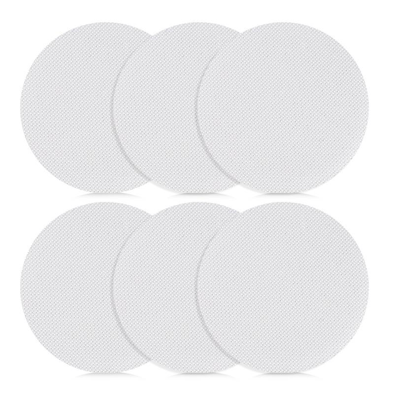 Round Anti-slip Waterproof Stickers for Bathroom & Kitchen Tiles - Pink & Blue