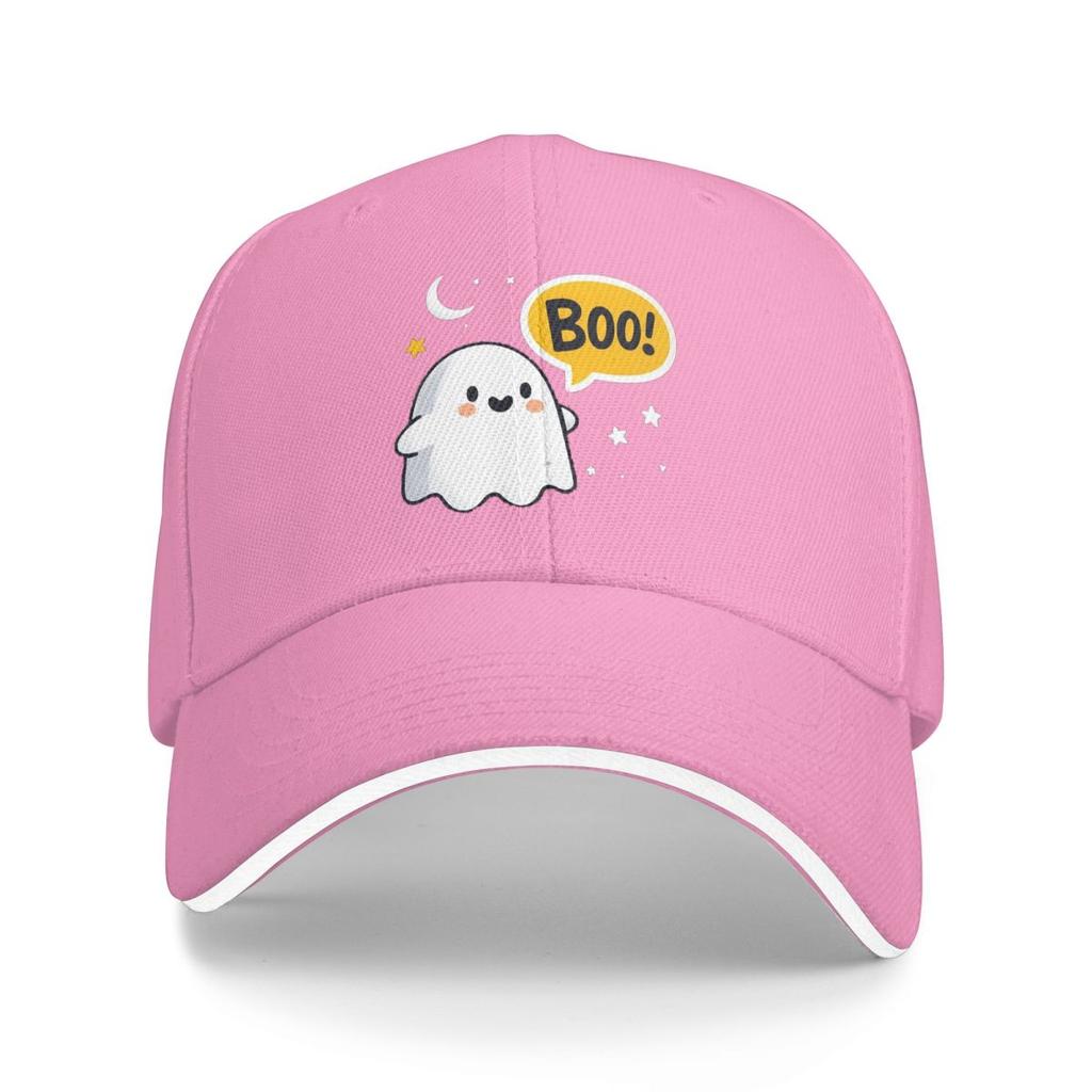 Ghost Of Disapproval BOO Baseball Caps Snapback Baseball Hats Breathable Casual Casquette Outdoor for Men And Women
