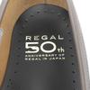 נעלי REGAL מעור ללא פגם, מהדורת יום השנה ה-50, נעלי לופרס עם דגם קוברה, אפור, גברים, 25.5, משומש
