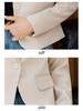 Damen Petite Blazer im koreanischen Stil für den Herbst: Elegantes Design für 2025