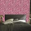 Pink Leather and Powder Pink Wallpaper for Living Room and Bedroom 50x1000