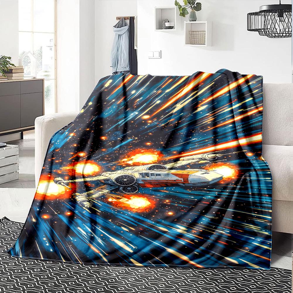 Star Wars Blanket Durable Comfort Perfect for Couch Office Livingroom for All Occasions Modern Style Gift for Travel Home Birthdays
