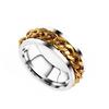 Women Men Ring Metal Simple Fashion Casual Party Hand Jewelry Clothing Craft Decoration Pendant Girlfriend Gift