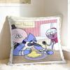 R-Regular Show Pillow Cover  Custom Cushion Cover Cute Funny Pillow Case For Wedding Party Home Decor