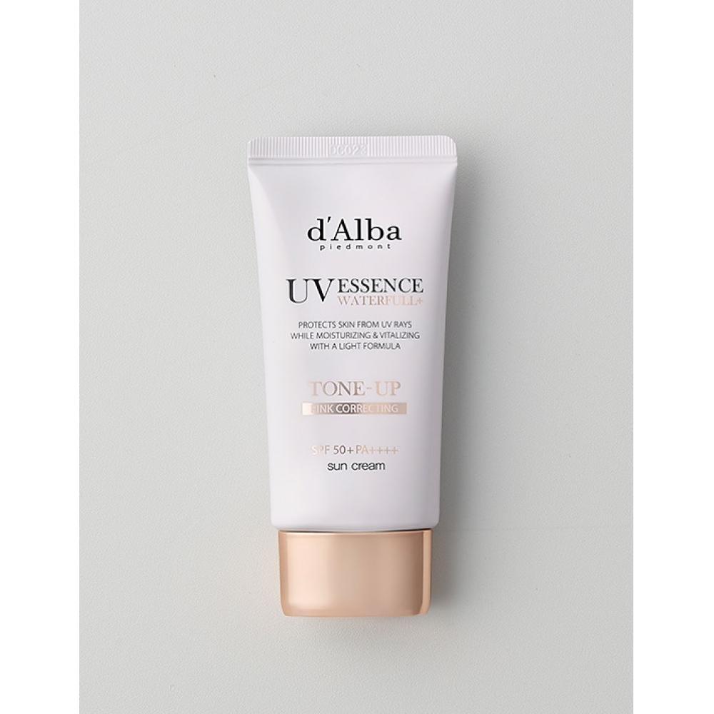 Dalba Waterful Pink Tone Up Sun Cream 50ml Vegan