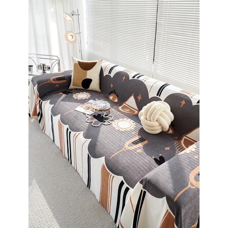 

Four Seasons Universal Sofa Cover Towel Waterproof Light Luxury High Grade Sofa Cushion All Inclusive Protector 180*130cm
