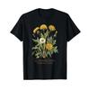 Dandelion Vintage Botanical Herbalist Gardening T Shirt Vintage Stylish Soft Designer Clothes Stretched Homme Casual