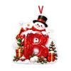 Weihnachtsbrief 2D Acryl Hängeornament, Weihnachtsdekoration für Baum und Zuhause