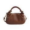Fashion Women's Bag New Trend Retro Handbag Design Pleated Shoulder Bag Commuter Messenger Bag