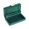 Velvet Gold Button Jewelry Box for Rings and Earrings