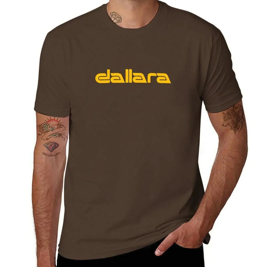Elegant Dallara Design T-Shirt Hippie Clothes Vintage Anime Shirt Plain Oversized T Shirts for Men