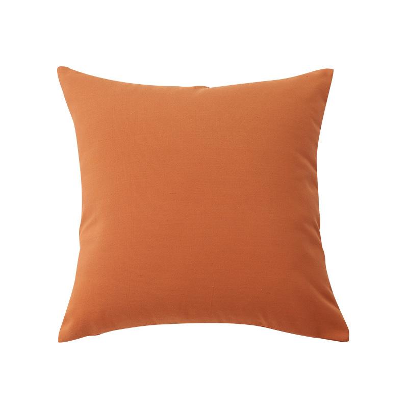 Neue Halloween Polyester-Baumwolle Kariert Gestreift Einfarbig Kissenbezug Kissenhülle Enthält Keine Füllung