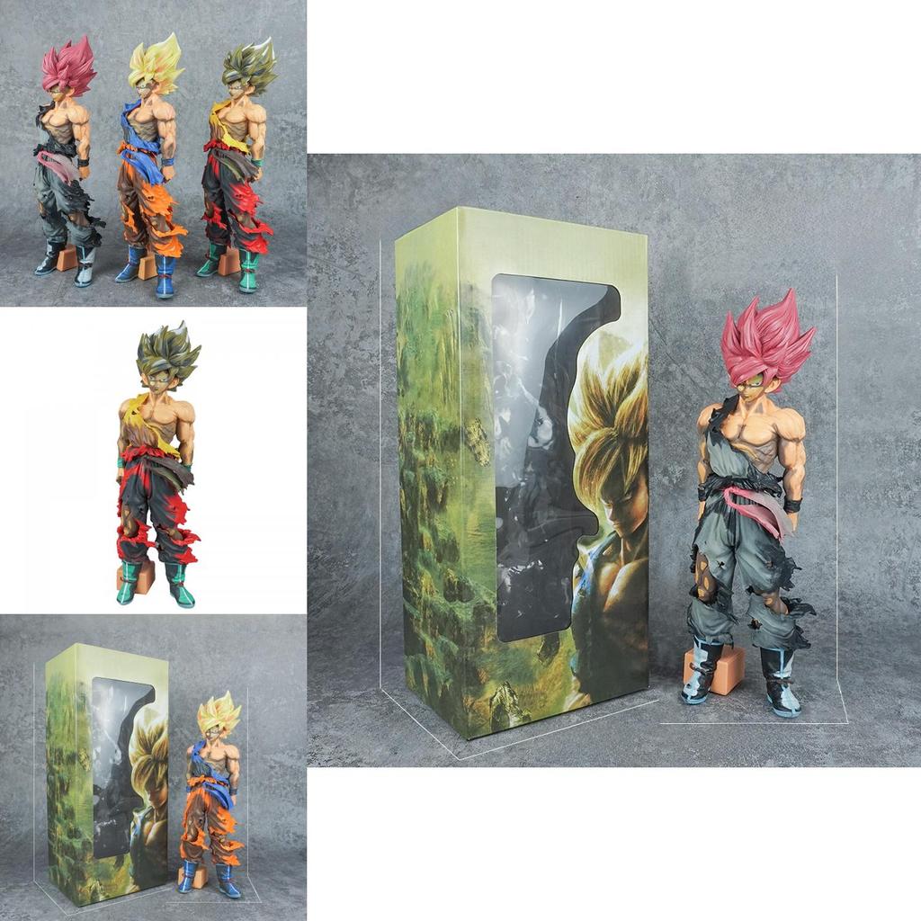 Dragon Ball Z Goku Pvc Action Figure With Manga Style Super Saiyan For Collectors And Display