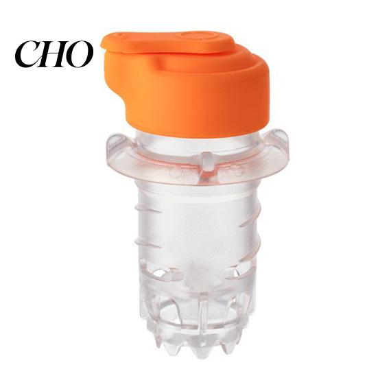 Kitchen Lemon Juicer 1/2Pcs Squeezer with Screw Top Lid Built-in Filter Multi-functional Hand Held Mini Manual Orange Citrus Lime Press Tool A
