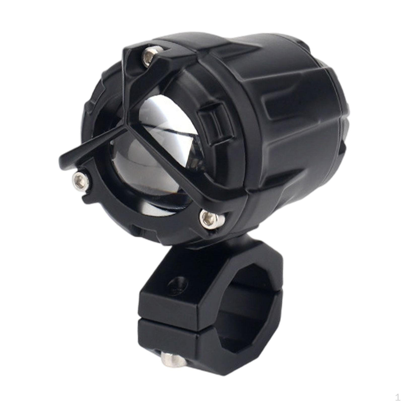 

Мотоциклетная светодиодная фара Яркий велосипедный портативный головной фонарь Компактный белый и желтый противотуманный свет Вспомогательный