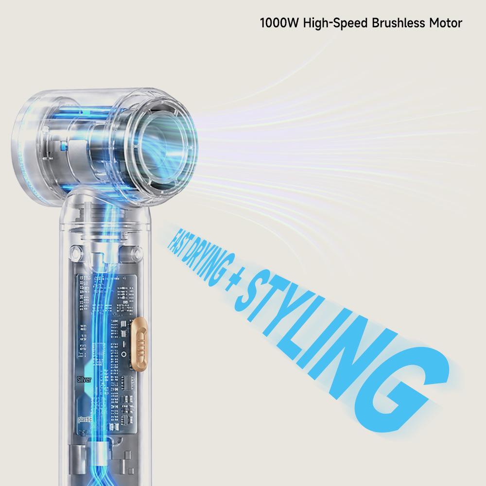 5-in-1 Multi-functional Hot Air Brush: Straighten, Curl, Blow Dry & Style Hair Without Damage