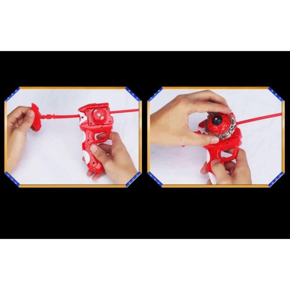 With Launcher Spinning Top Split Transforming Battle Gyro Creative Rotating Gyro  For Boys