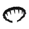 Women Headband Sparkling Rhinestones Decor Anti-slip Teeth Hair Hoop Versatile