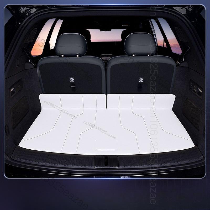 For Tesla Model YL 2026 2025 2027 Leather Trunk Mats Fully Surrounded Waterproof Non-Slip Liner Custom Floor Mat Accessorie