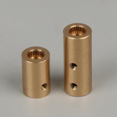 1/2Pcs 25T Servo Shaft Coupler Adapter Shaft Top Hole Dia 5/6Mm Extension Column Coupling Connector For Rc Airplane
