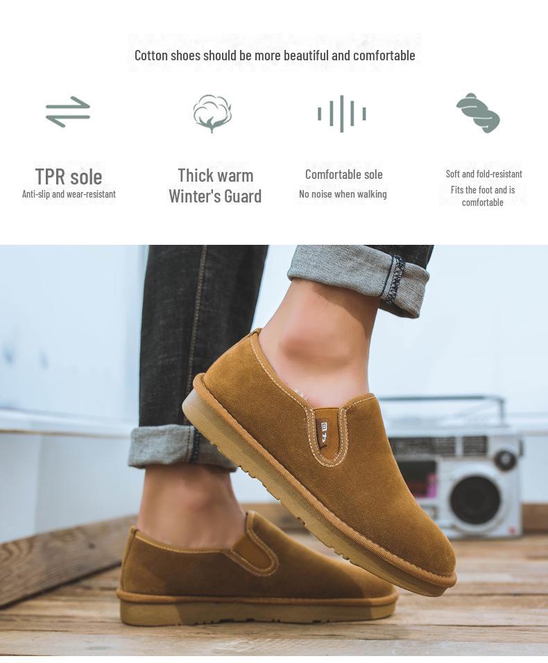 Warrior Unisex Zimní Mokasíny: Teplé nazouvací boty s velurovou podšívkou