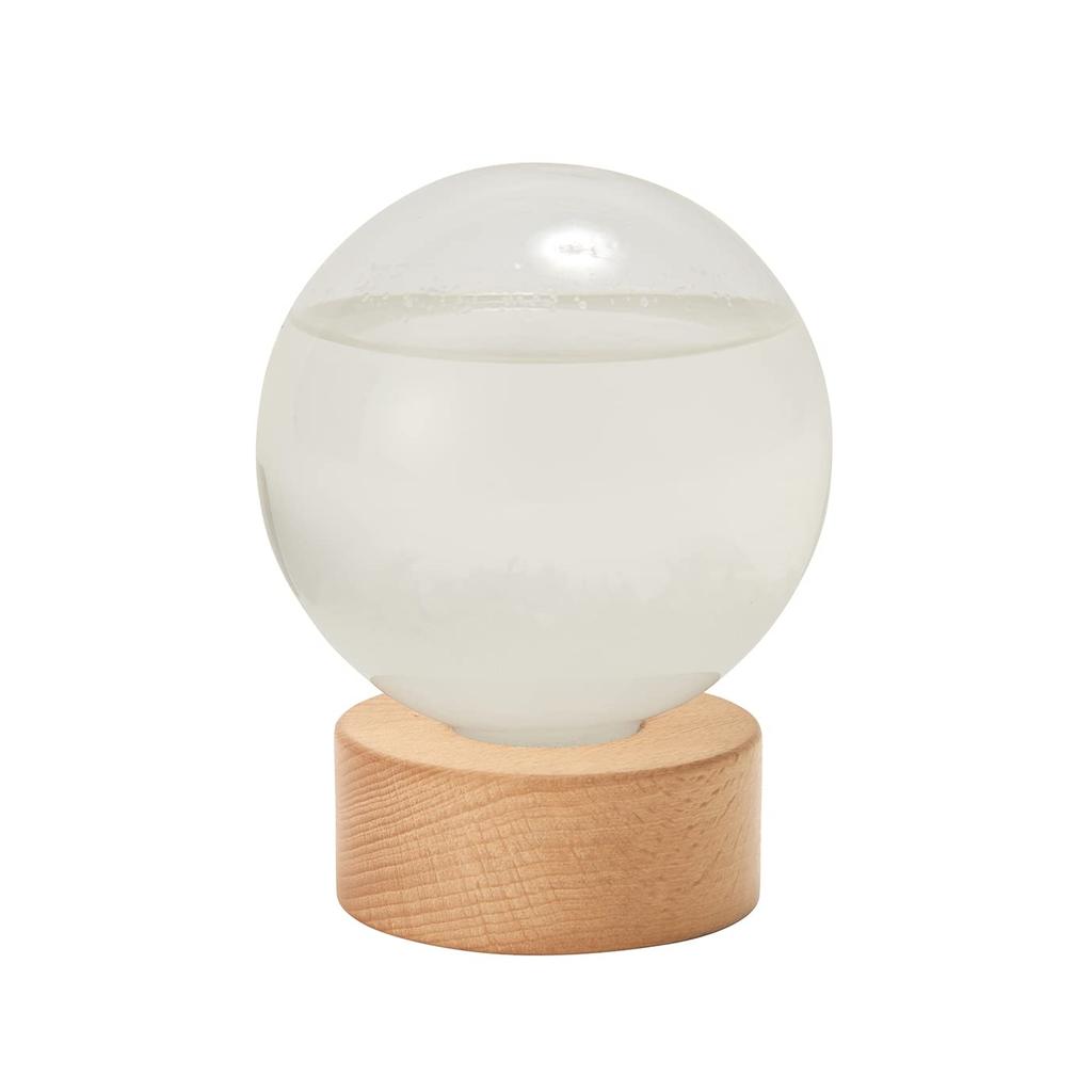 Chatani Glass Storm Glass Dome Clear W8 X D8 X H10.5cm "FunScience" 333-275