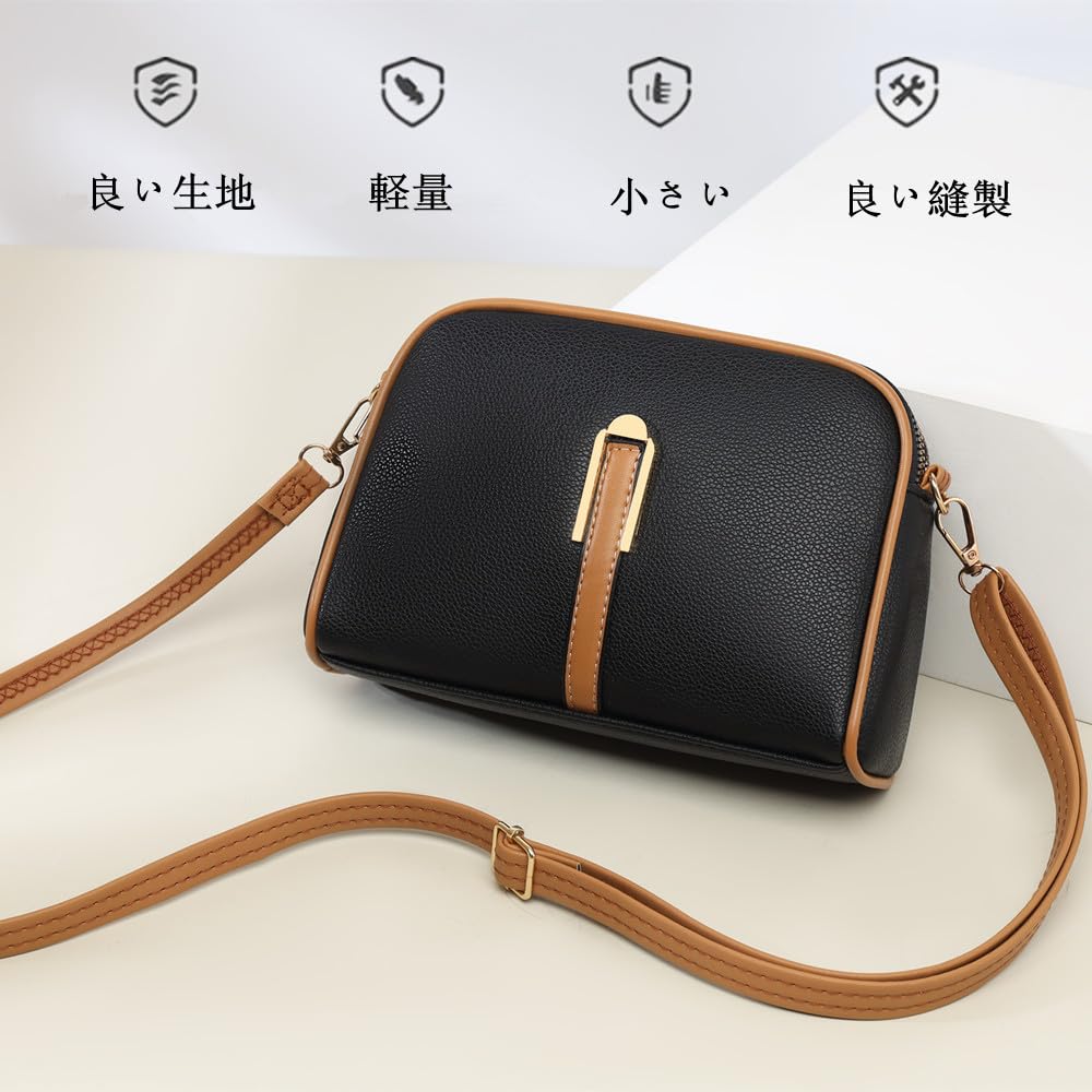 Lawnspet Women's Crossbody Shoulder Bag, Lightweight, Small, Smartphone Shoulder Bag, Smartphone Pouch, Crossbody Mini Bag, Smartphone Pouch, PU