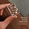 Sturdy Stainless Steel Nails Stamp Plate with Detailed Pattern for Home Nails Designs Applications
