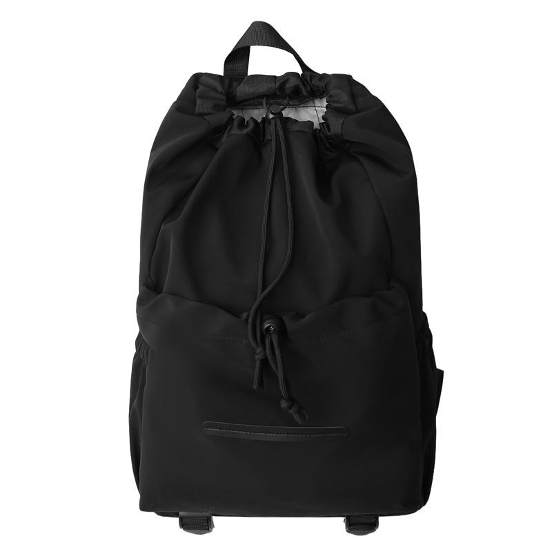 Student Schoolbag Lightweight Sports Backpack Women's Drawstring Backpack
