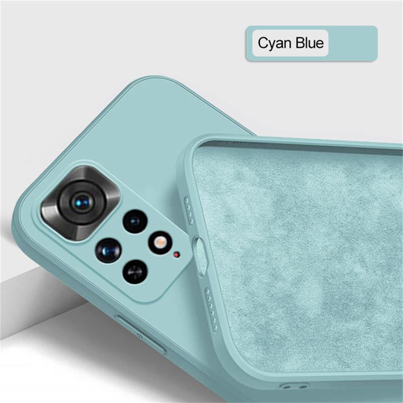 Liquid Silicone Case For Xiaomi Redmi Note 10 10S 9S 7 8 9 Pro Max K70 K70E K60 K60E K30 K40 K50 Ultra Soft Shockproof Cover
