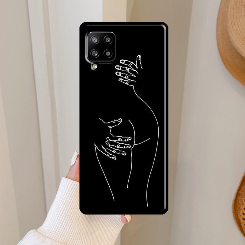 

Sexy Line Minimalist Style Case For Samsung Galaxy A16 A56 A36 A26 A25 A54 A34 A14 A52 A32 A12 A13 A33 A53 A15 A35 A55 Samsung A12