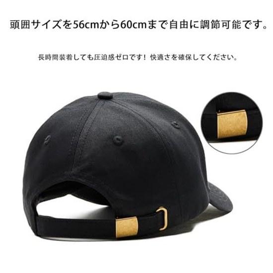 Cap summer 56-60cm golf hat baseball UV cut unisex lightweight breathable quick-dry plain simple stylish adjustable free size running hiking jogging