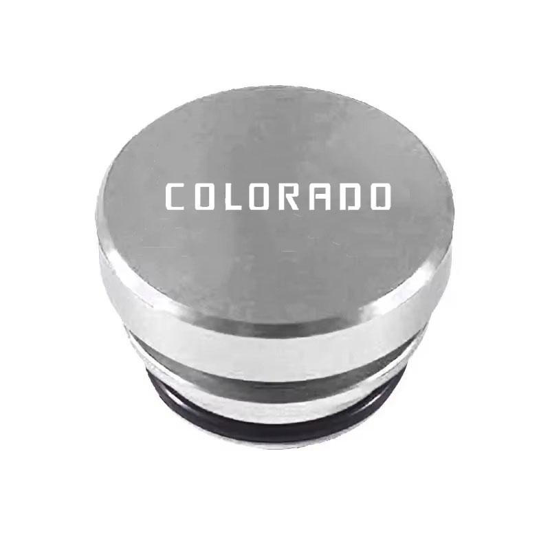 

Alloy Universal Car Cigarette Lighter Cover Logo Button Caps For Cadillac Colorado Logo Anti Dust Decorative Interior Accessorry срібний