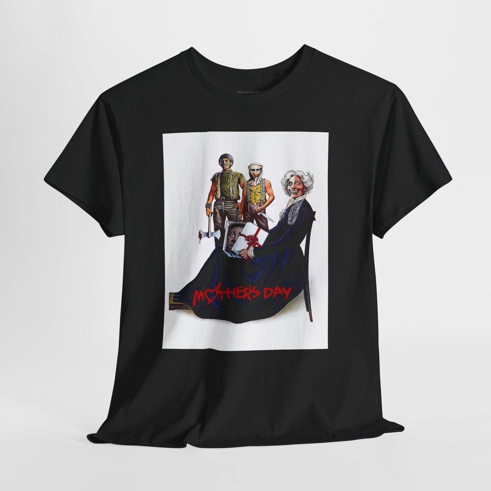 Mother s Day 1980 Retro Movie Poster Horror Unisex Graphic T-Shirt XL
