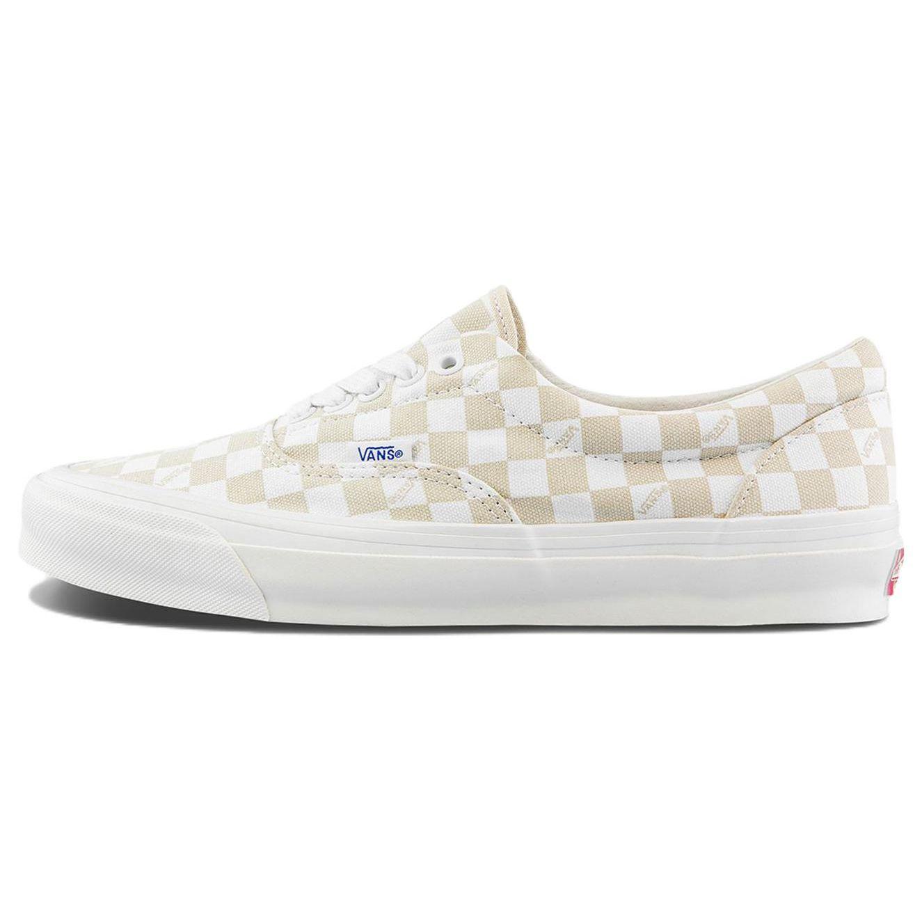 

Vans Era Vault Og Lx Canvas Шахматная клетка Модные низкие кеды для скейтбординга Унисекс Кроссовки Белые VN0A3CXNB50 34.5