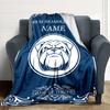 Custom Name Portugal's National Emblem blanket for Couch & Bed, Plush Cozy Fuzzy Blanket Super Soft & Warm Blankets for Fall and Winter. 0908280